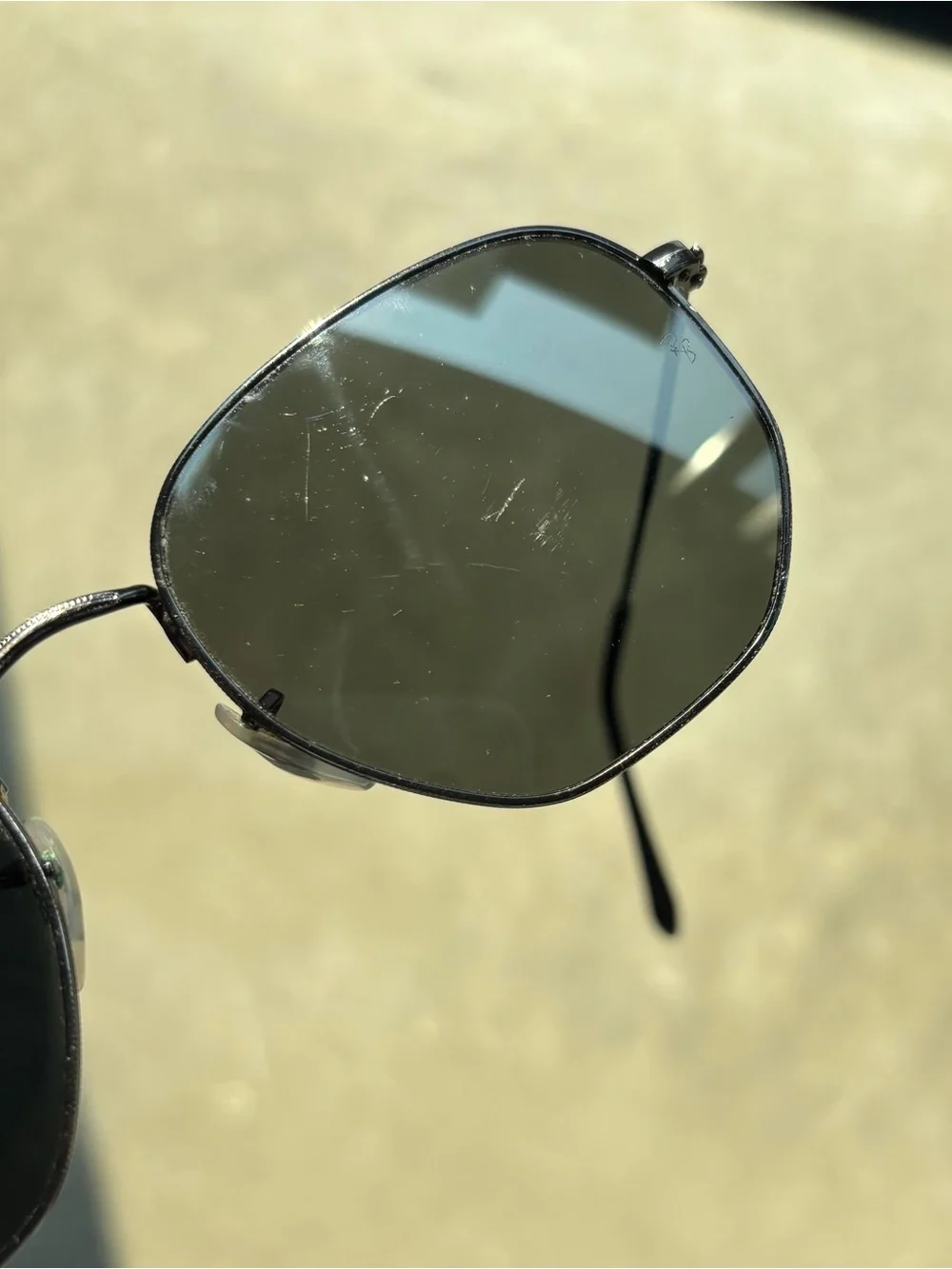Ray-Ban Polarized Hexagonal Sunglasses